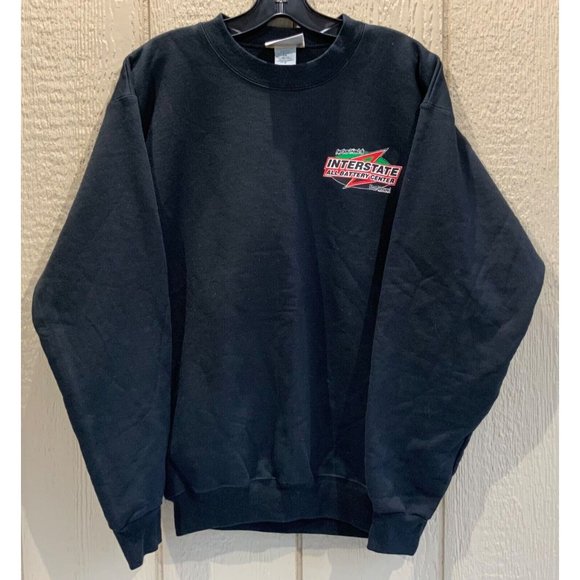 INTERSTATE BATTERY East Woburn Crewneck Sweatshirt - Crew Neck - Mens Small - Picture 1 of 5